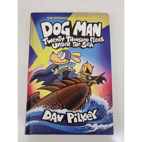 Dog Man Twenty Thousand Flees Under The Sea #11 Big Jim Begins #13 Dav Pilkey - Picture 4 of 5